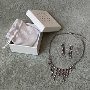 Diesel | Studded Necklace & Earring set